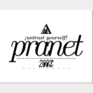 200X "PRANET" LOGO Posters and Art